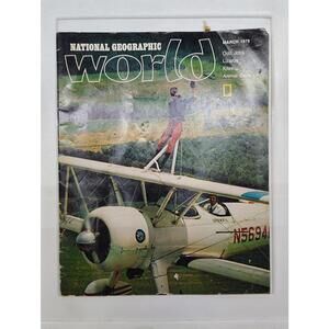 National Geographic World Magazine March 1978 Vintage Issue